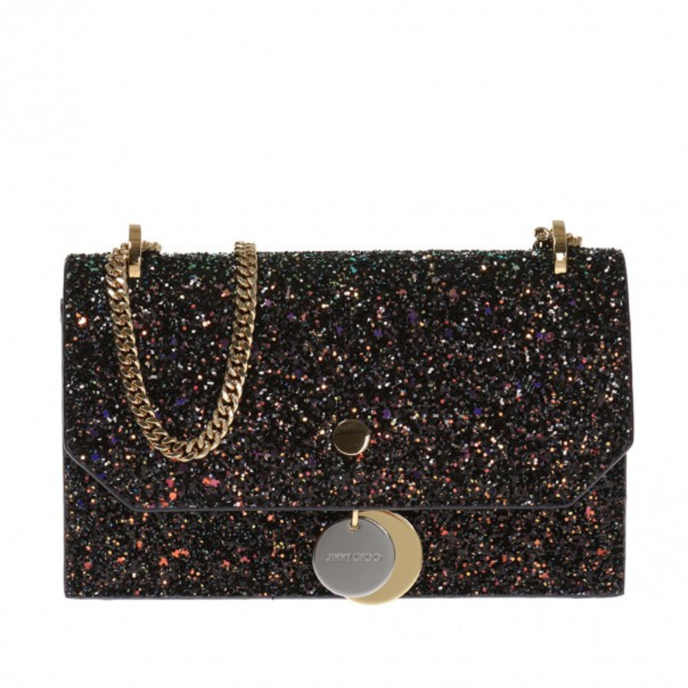 Jimmy choo finley glitter bag hotsell