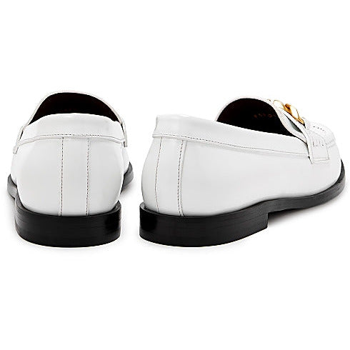 Valentino Garavani Embellished Leather Loafers