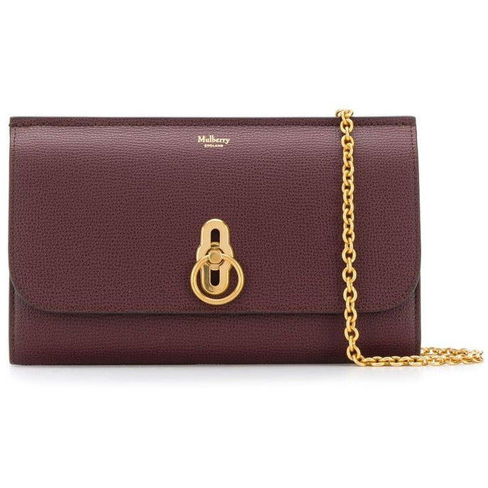 Mulberry Amberley Cross Grain Clutch bag