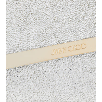 Jimmy Choo Emmie Leather Champagne Clutch Bag