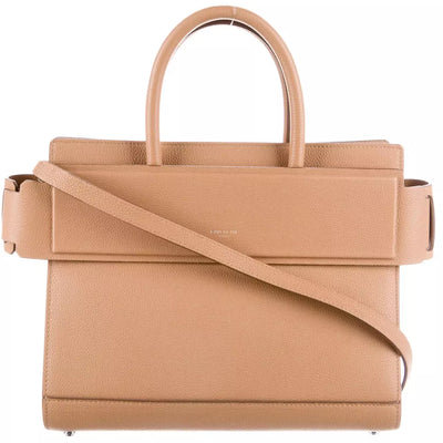 Givenchy Beige Leather Small Horizon Tote Bag