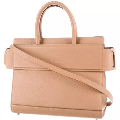 Givenchy Beige Leather Small Horizon Tote Bag