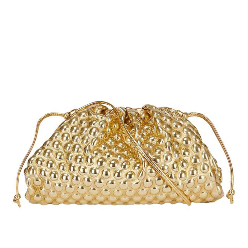 Bottega Veneta The Mini Pouch Shell Clutch Bag