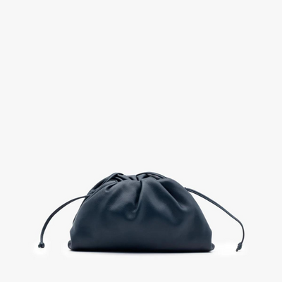 Bottega Veneta Mini Pouch Navy Bag in Deep Blue