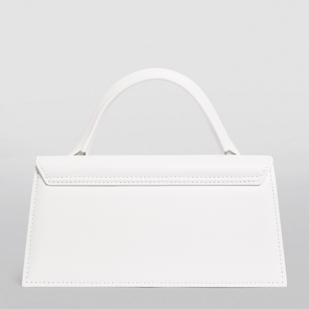 Jacquemus Le Chiquito Leather Top-handle Bag in White