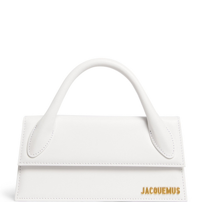 Jacquemus Le Chiquito Leather Top-handle Bag in White