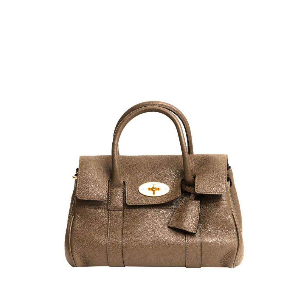 Mulberry Soft Bayswater Tan Brown Bag- Small