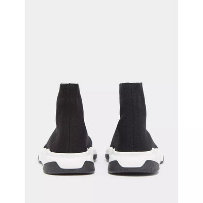Balenciaga Black Knit Fabric Speed 2.0 Sneakers Size 3