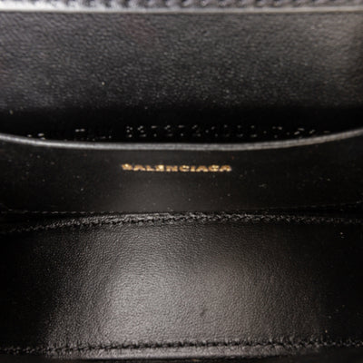 Balenciaga Black Mini Hourglass Bag