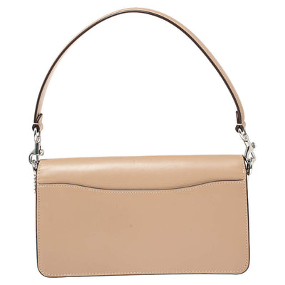 Coach Taupe Tabby Shoulder Bag 26 In Signature Canvas