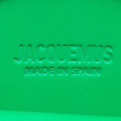 Jacquemus Le Pitchou Coin Purse in Green Leather