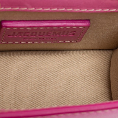 Jacquemus Pink Leather Le Chiquito Top Handle Bag