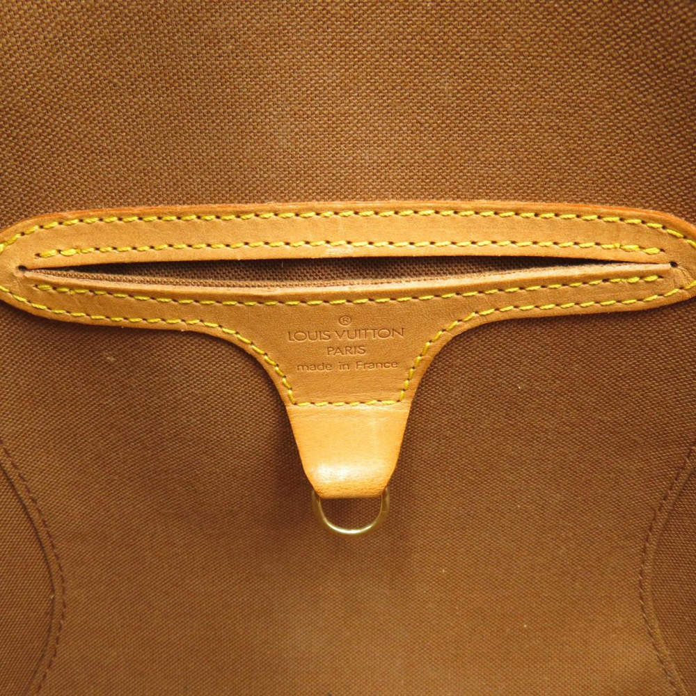 Louis Vuitton Brown Monogram Coated Canvas Ellipse MM Top Handle Bag