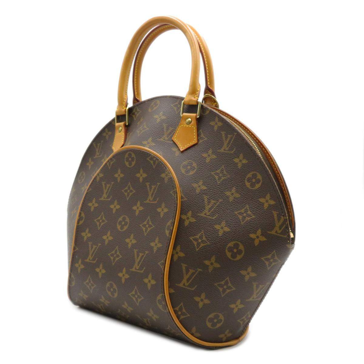 Louis Vuitton Brown Monogram Coated Canvas Ellipse MM Top Handle Bag