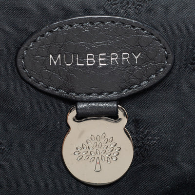 Mulberry Bayswater Classic Grain Leather Dark Grey Handbag